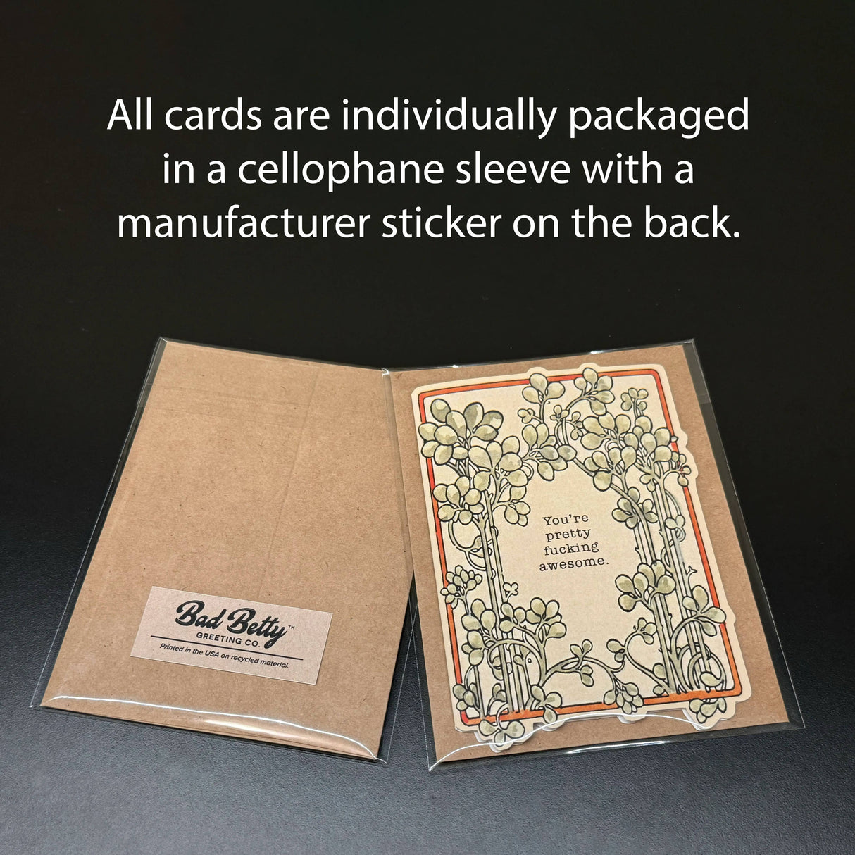 You're a Cunt Greeting Card