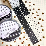 Black & White Polka Dot Washi Tape