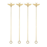 Bumble Bee Stir Sticks - Set of 4