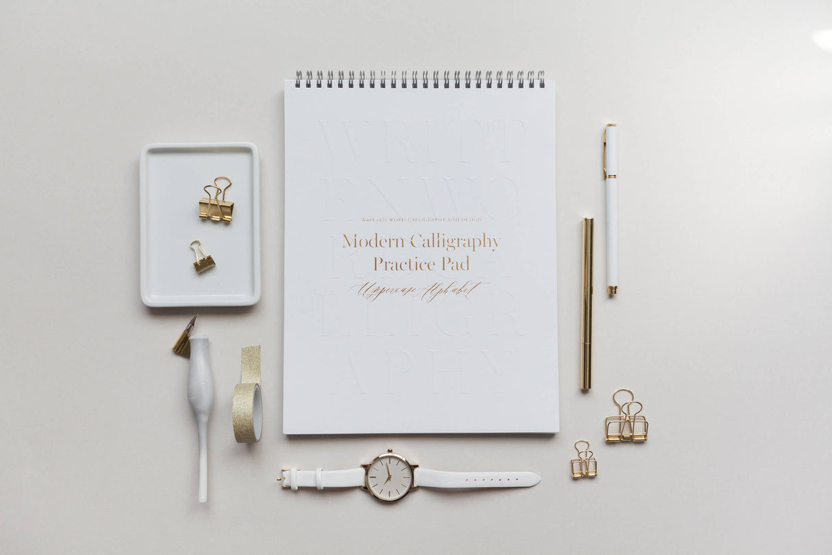 Uppercase Alphabet Practice Pad