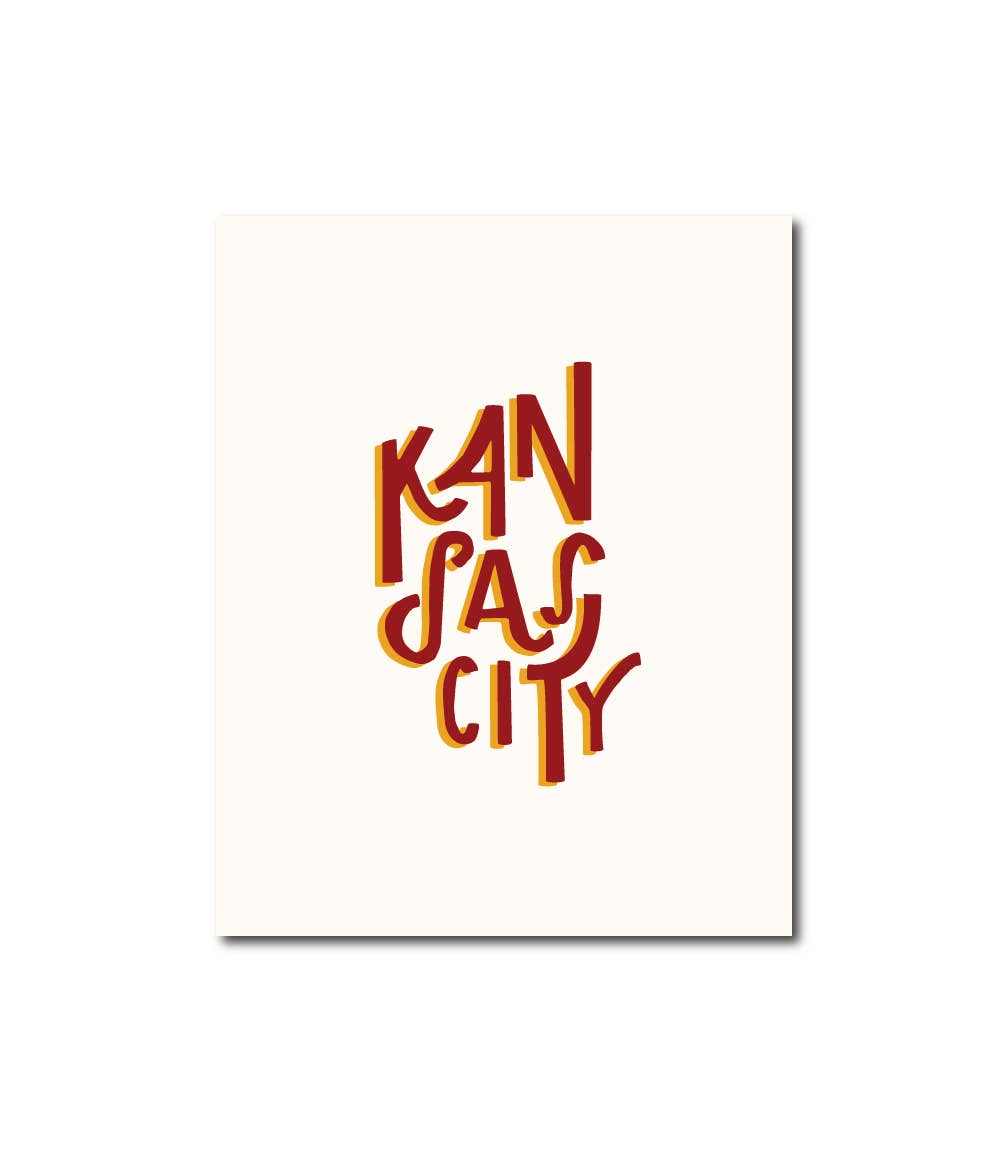 Kansas City Shadow Art Print