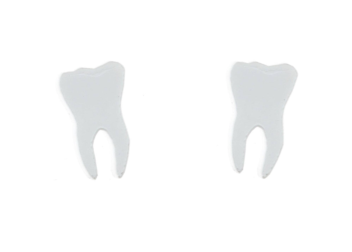 White Teeth Stud Earrings