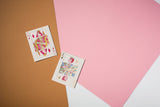 Queen of Diamonds birthday greeting card