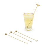 Bumble Bee Stir Sticks - Set of 4