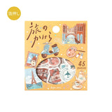 Pieces of a Journey Foil Flake Stickers by BGM Japan
