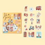 Pieces of a Journey Foil Flake Stickers by BGM Japan