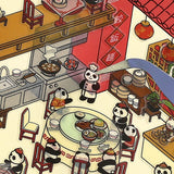 Diorama Room 2.5D Sticker Sets by BGM