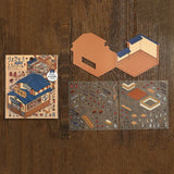 Diorama Room 2.5D Sticker Sets by BGM