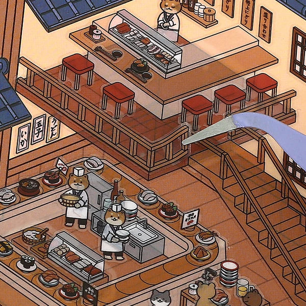 Diorama Room 2.5D Sticker Sets by BGM
