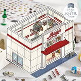 Diorama Room 2.5D Sticker Sets by BGM