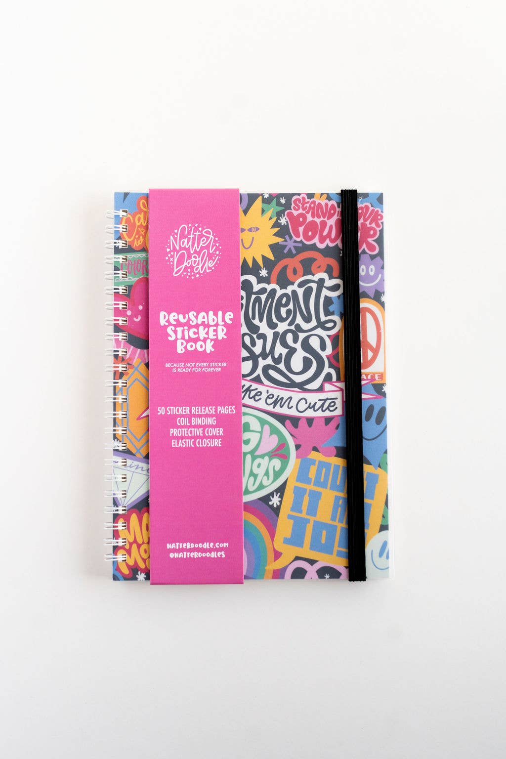 Commitment Issues Reusable Sticker Book