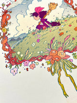 Kiki's Delivery Service Small Riso Print