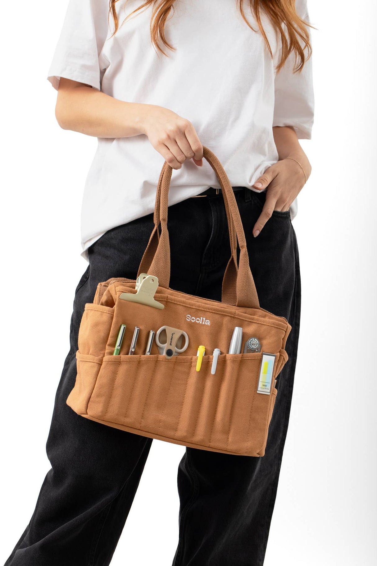 Soolla Studio Artist Bag, Becca Sands, Crochet Project Bag