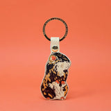 Leather Guinea Pig Keyring