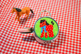 Pony Ashtray Keychain