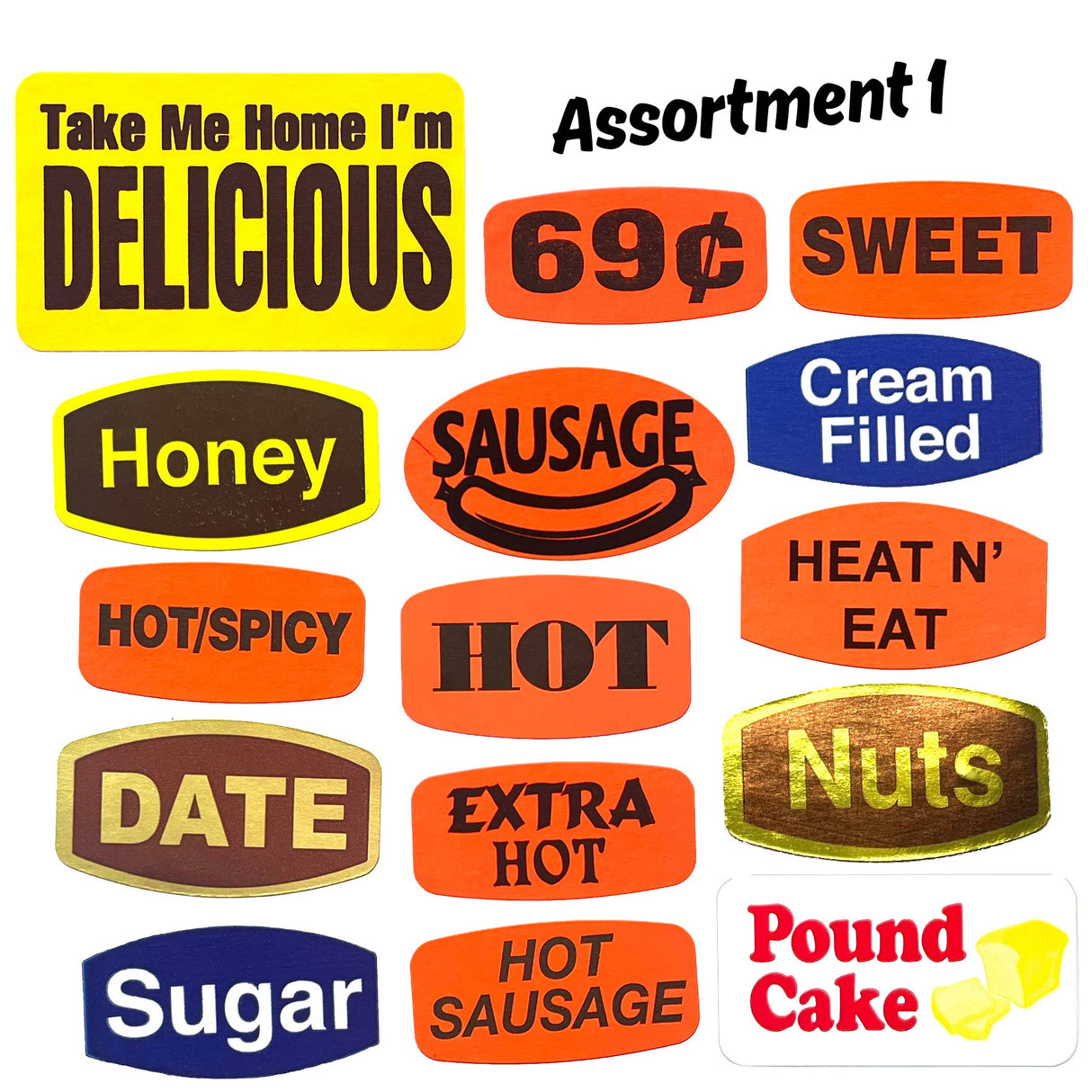 Innuendo Deli Stickers - Cheeky paper stickers