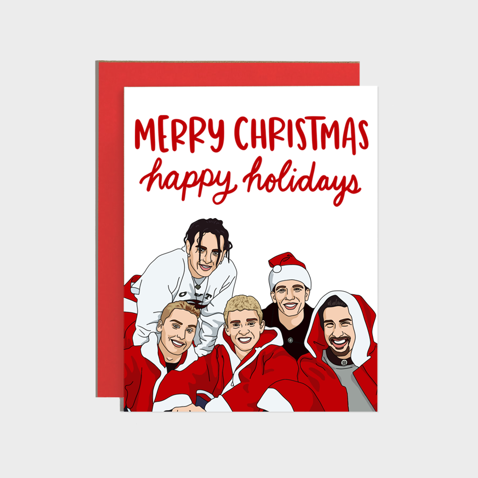 NSYNC Christmas Holiday Card