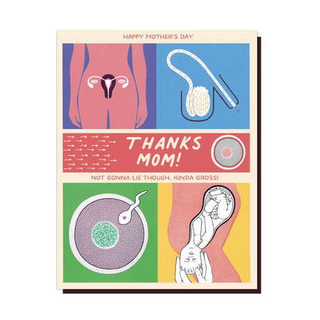 Gross Mom Mother's Day Card