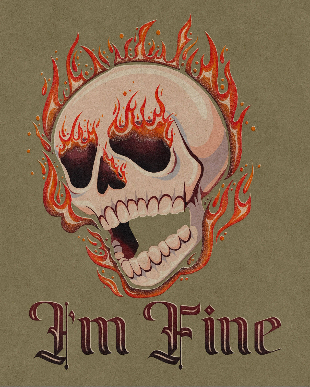 I'm Fine Art Print