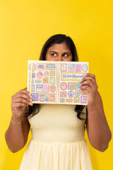 Sticker Museum Album Reusable Sticker Book