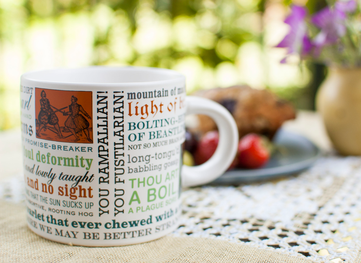 Shakespeare Insults Coffee Mug