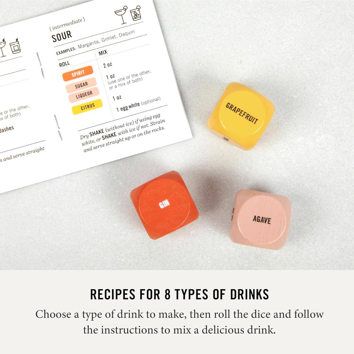 Mixology Dice - Cocktail Inspiration
