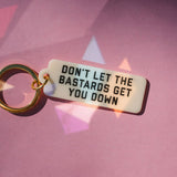 Bastards Rectangle Keychain