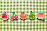 Mini Animal Crossing Fruit Sticker Packs