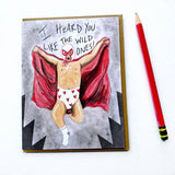 Wild Love Anniversary Card