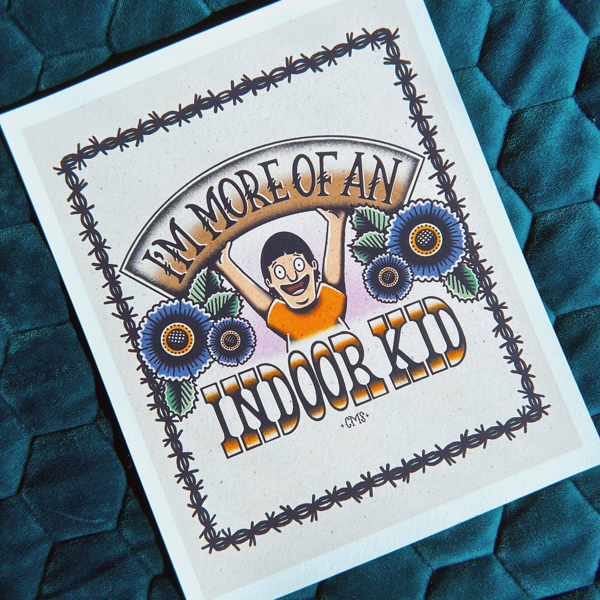 Indoor Gene Art Print
