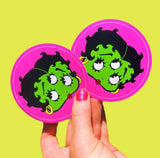 Betty Boop Alien Sticker