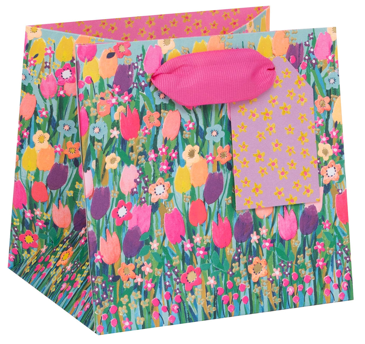 Short Tulip Meadow Gift Bag