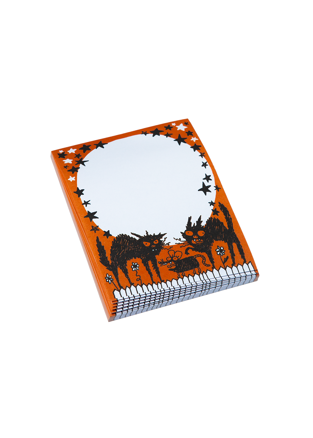 Scaredy cats scratch pad