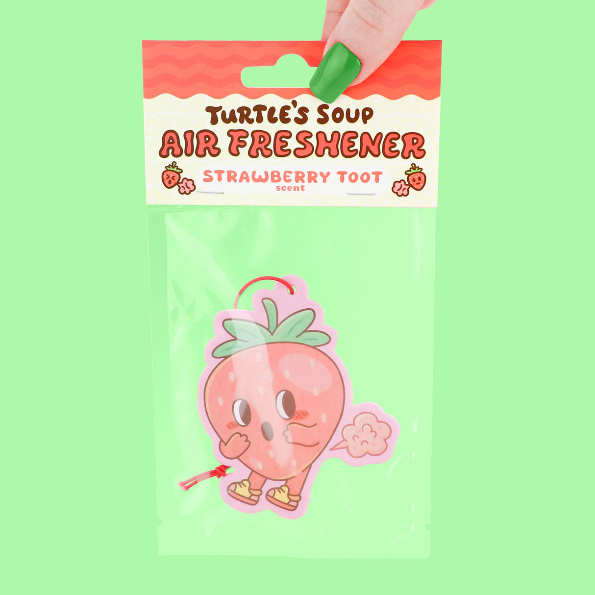 Strawberry Toot Fruit Scented Air Freshener