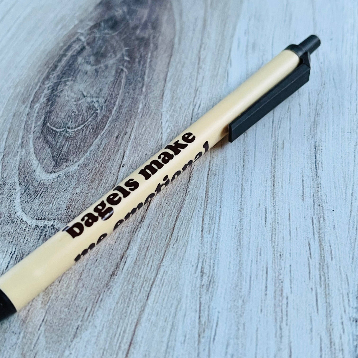 Bagels Make Me Emotional Ballpoint Pen