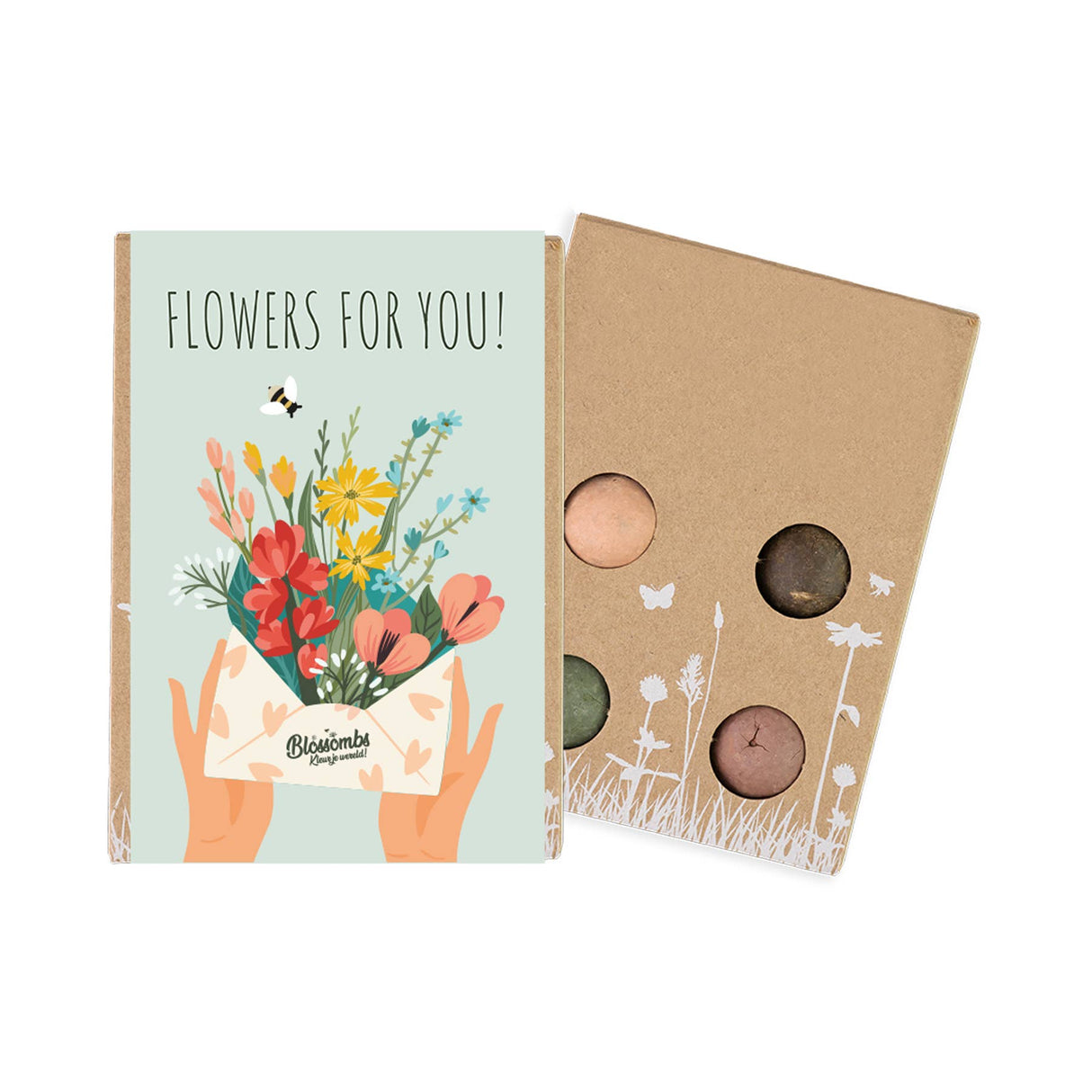Flowers For You, 4 Seed Bomb Balls