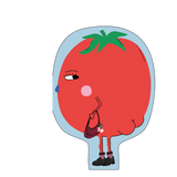 Hey Tomato! Die Cut Greeting Card