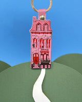Leather Dolls House Key Fob
