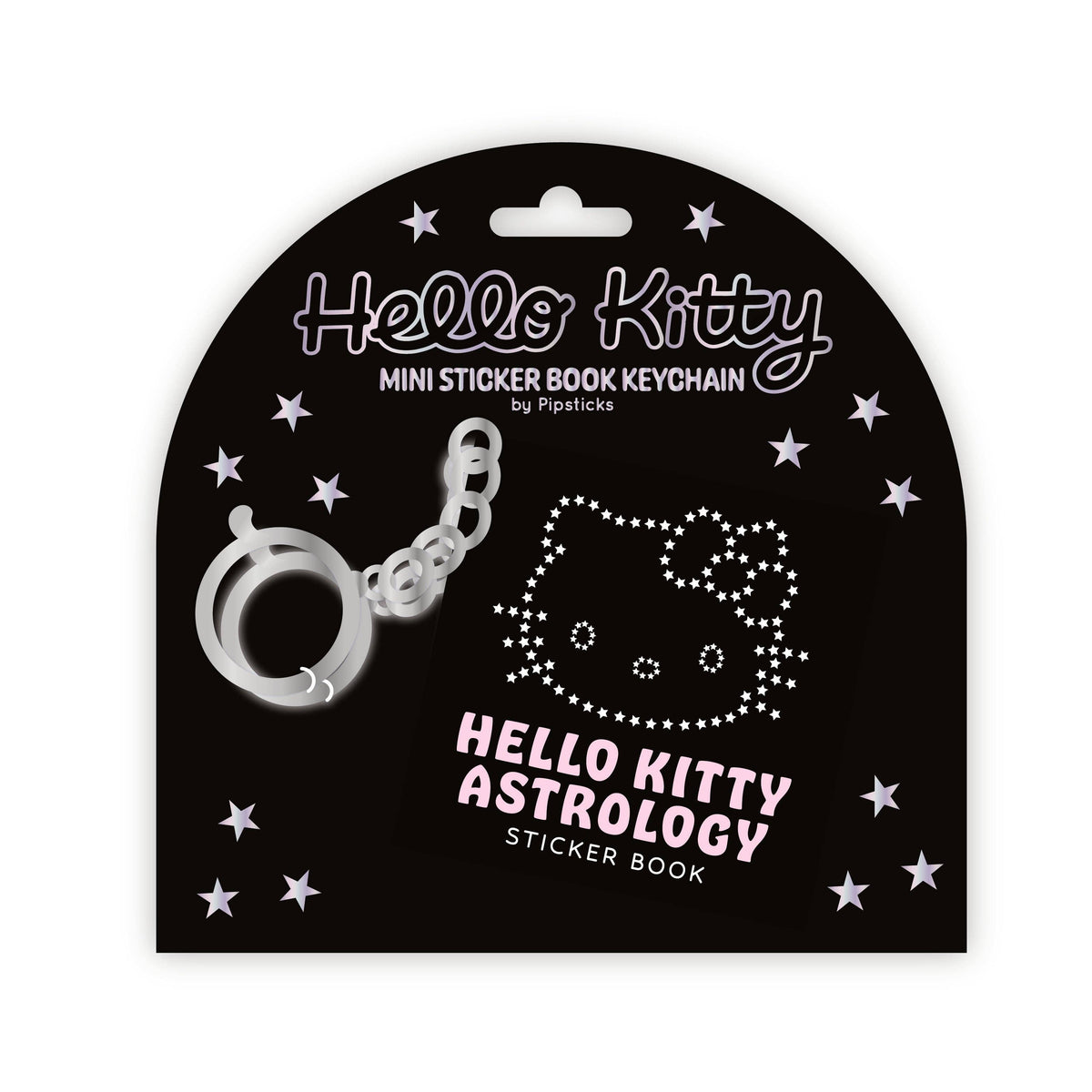 Hello Kitty Astrology Sticker Book Keychain