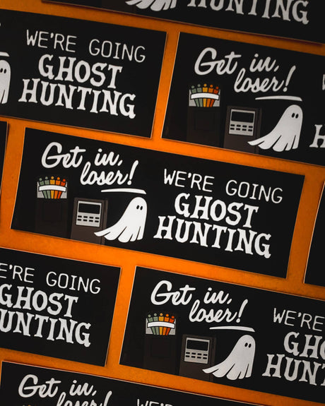 Ghost Hunter Bumper Sticker
