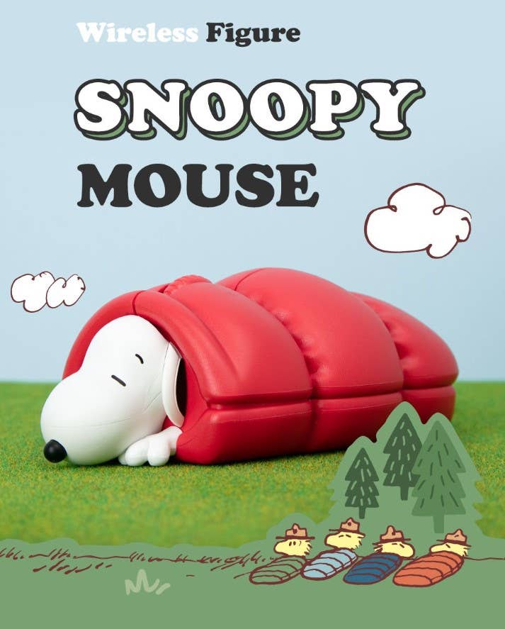 Peanuts Snoopy Multi-Pairing Wireless Mouse