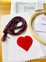 A Cat is an Angel Cross Stitch Kit