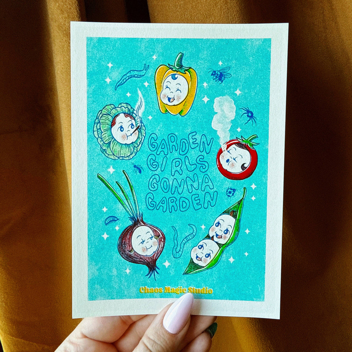 Garden Girls Art Print