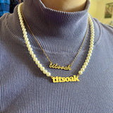Titsoak Pearl Necklace Twilight