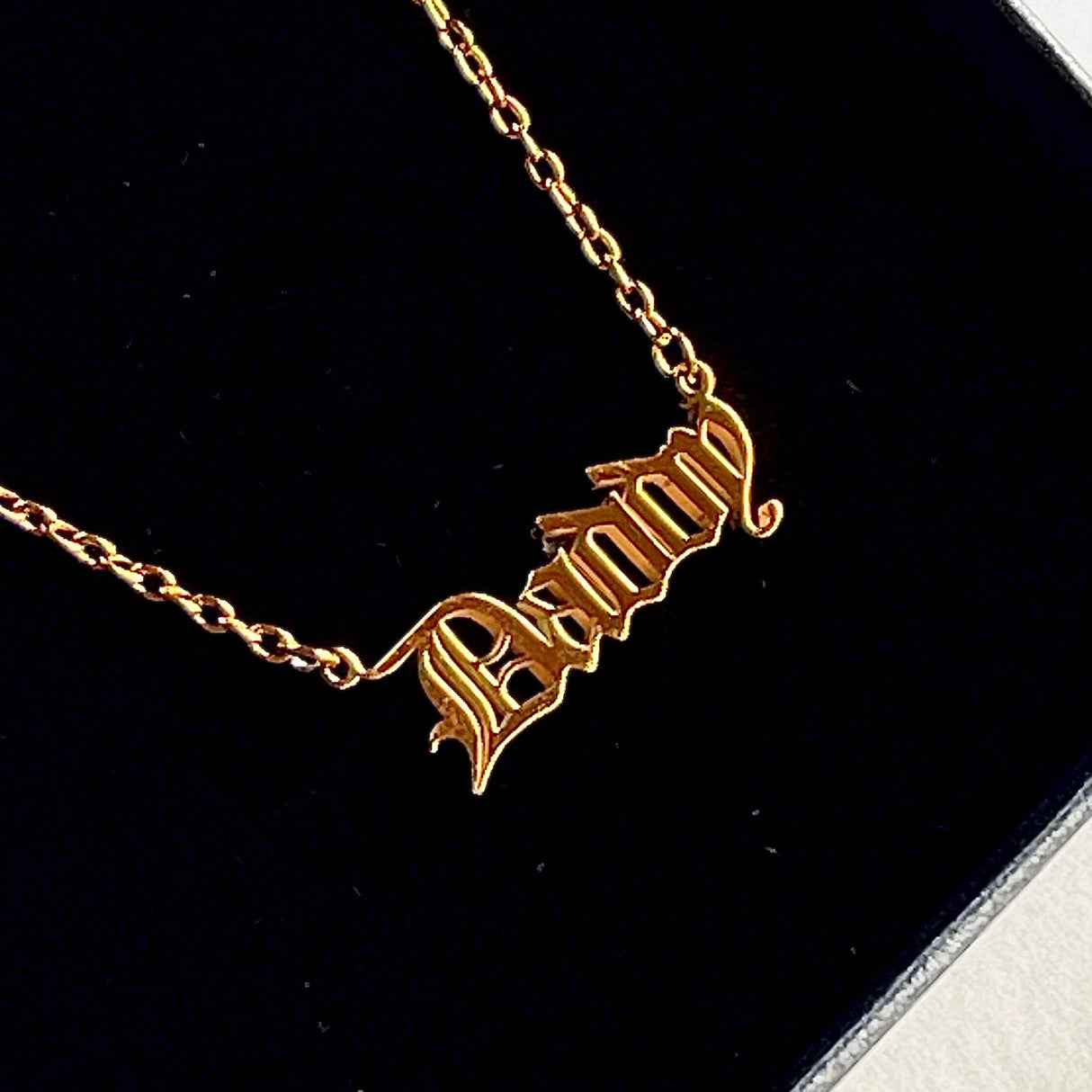 Daddy Necklace 18KGP Stainless Steel