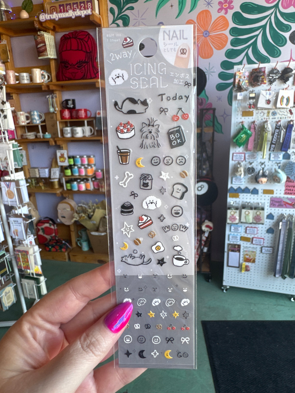 Icing Seal Foil Sticker Sheets by BGM Japan
