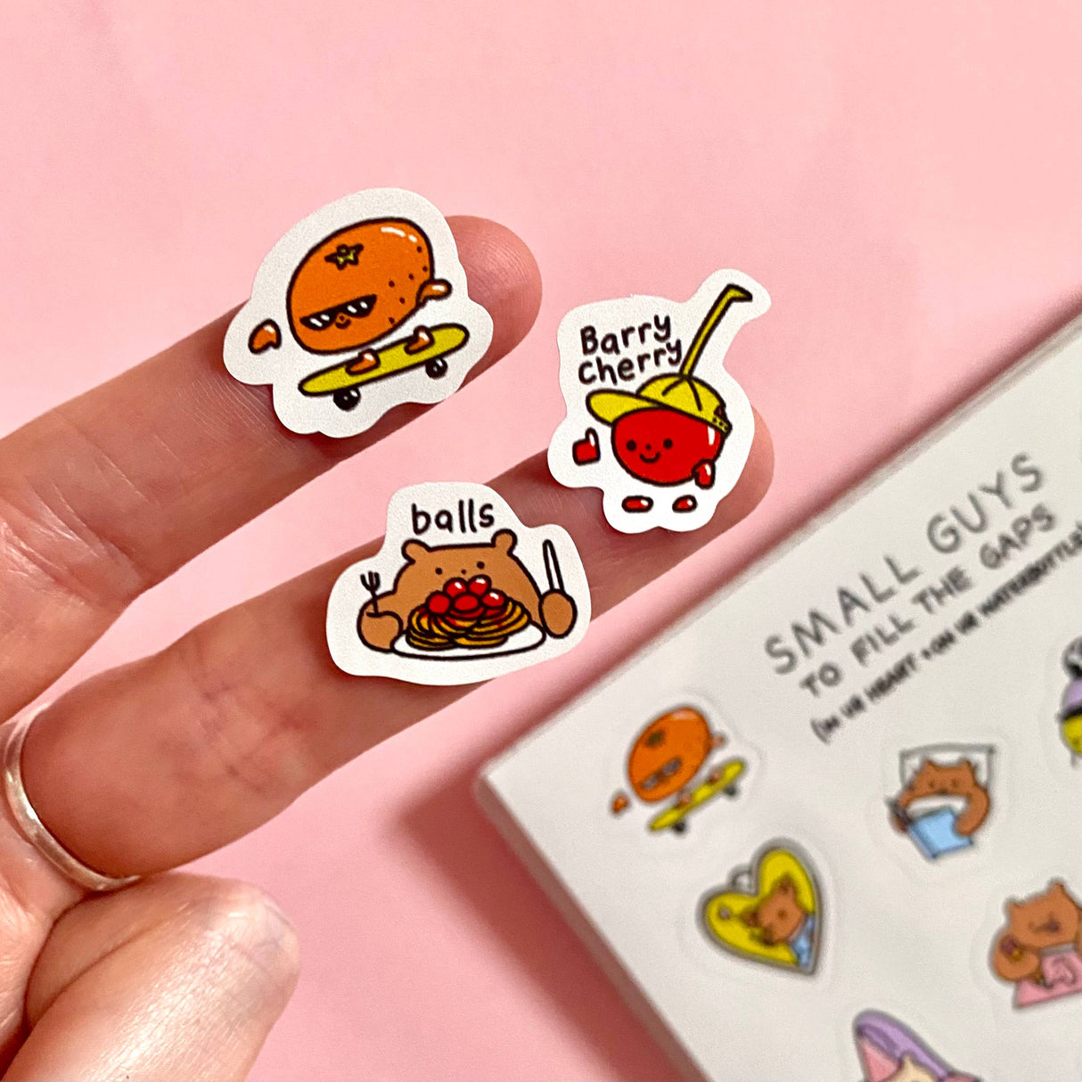 Small Guys Sticker Sheet