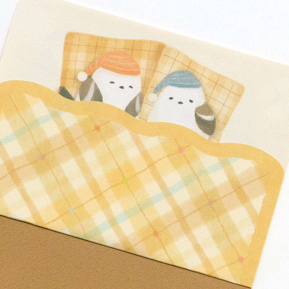 Mattari Bedtime Animals Japanese Writing Paper Mini Letter Set