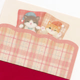 Mattari Bedtime Animals Japanese Writing Paper Mini Letter Set