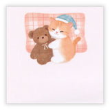 Mattari Animals Bedtime Sticky Notes - Japan